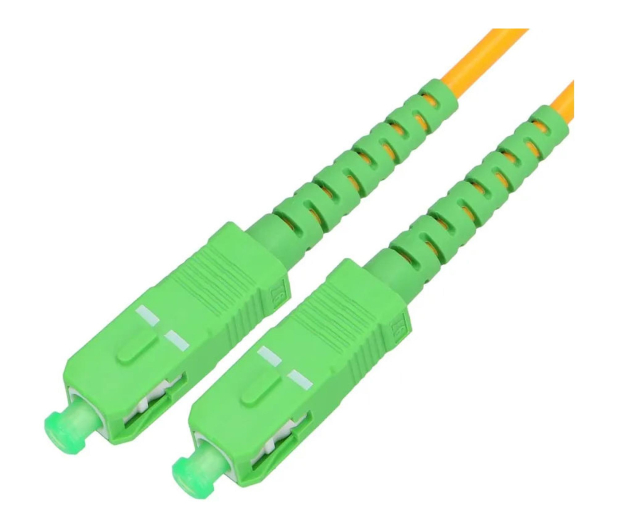 ExtraLink SC/APC-SC/APC Patchcord Jednomodowy Simplex G.657A2 3mm 30m - 1543811 - zdjęcie